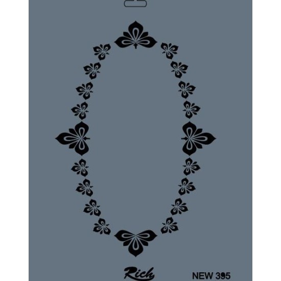Rich New Seri N-395 Stencil 35x25 cm Rich New Seri N-395 Stencil 35x25 cm