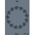 Rich New Seri N-574 Stencil 35x25 cm