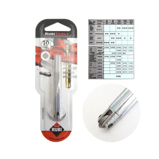 Rubi 10 mm Seramik Kesme Elması Rubi 10 mm Seramik Kesme Elması