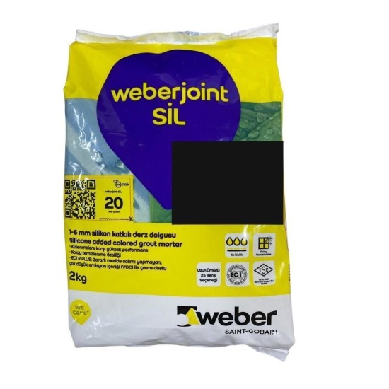 Weber Joint Sil 413 Siyah Derz Dolgu 2 Kg Weber Joint Sil 413 Siyah Derz Dolgu 2 Kg
