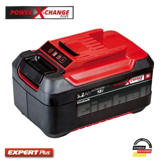 Power X-Change Li-on Akü 18 Volt 5,2 Ah Plus Power X-Change Li-on Akü 18 Volt 5,2 Ah Plus