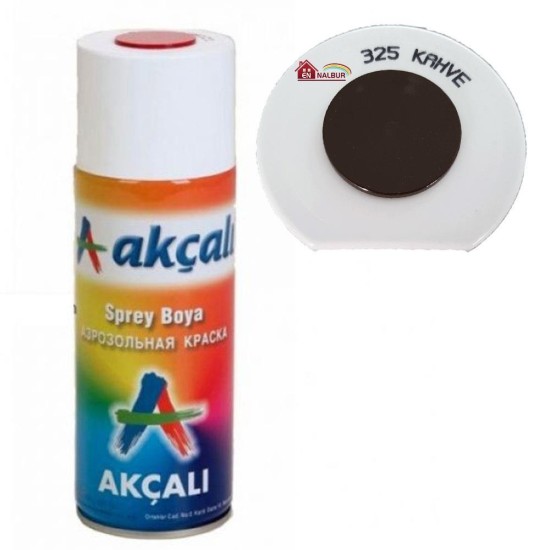 Akçalı Sprey Boya 400 ml 325 Kahve Akçalı Sprey Boya 400 ml 325 Kahve