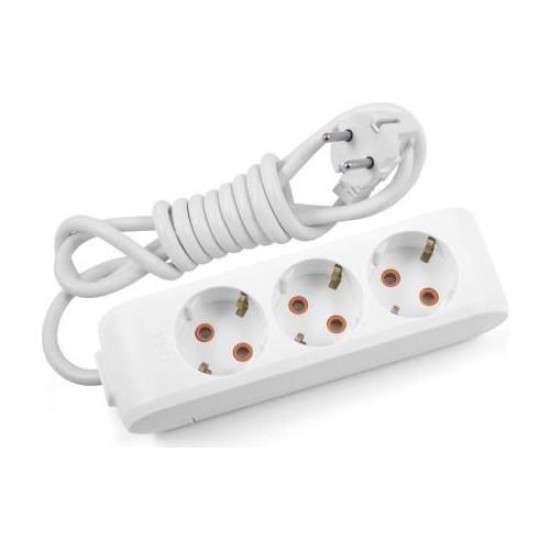 Viko Multi-let Kablolu Grup Priz 3'' lü 2 Metre Viko Multi-let Kablolu Grup Priz 3'' lü 2 Metre