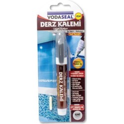 Çift Uçlu Su Bazlı Kokusuz Kalıcı Derz Kalemi Gri