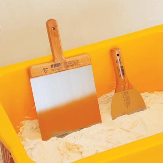 Dekor 004 Macun Ispatulası 10 cm Ahaşap Saplı Dekor 004 Macun Ispatulası 10 cm Ahaşap Saplı