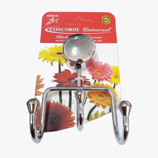 Concorde 3 Lü Krom Askılık Concorde 3 Lü Krom Askılık