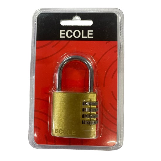Ecole Şifreli Asma Kilit 40 mm Ecole Şifreli Asma Kilit 40 mm