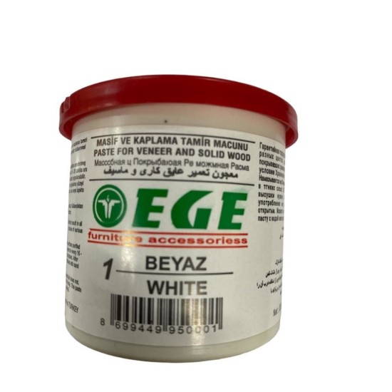 Ege Tamir Ve Dolgu Macunu 200 gr Beyaz Ege Tamir Ve Dolgu Macunu 200 gr Beyaz
