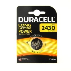 Yuvarlak Düğme Pil 2430 3 Volt
