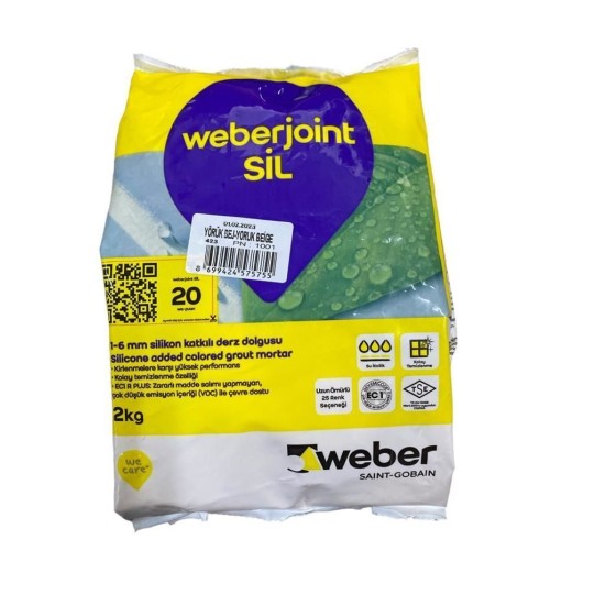 Weber Joint Sil 423 Yörük Bej Kahve Derz Dolgu 2 Kg Weber Joint Sil 423 Yörük Bej Kahve Derz Dolgu 2 Kg