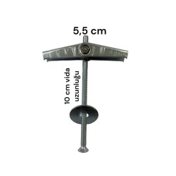 Alçıpan Askı Dübel Yaylı 12X95 5 Adet