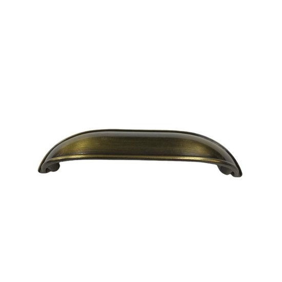 Midye 96 mm Antik Sarı Kulp Midye 96 mm Antik Sarı Kulp