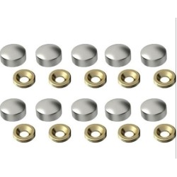 Krom Vida Tapası 16 mm 10 Adet