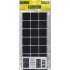 Pacific 6030 BL Yapışkanlı Keçe 30 mm X 30 mm Siyah
