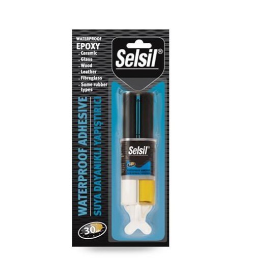 Selsil Suya Dalı Epoksi Şeffaf Yapıştırıcı 28 gr Selsil Suya Dalı Epoksi Şeffaf Yapıştırıcı 28 gr