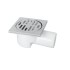 Gama Melez Yer Süzgeci 50 mm Yandan Çıkışlı 10x10 cm