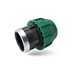 Poelsan Siyah 32X1 Dişi Adaptör