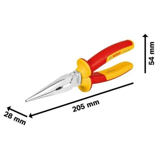 Profesyonel İzoleli Düz Kargab 200 mm Profesyonel İzoleli Düz Kargab 200 mm