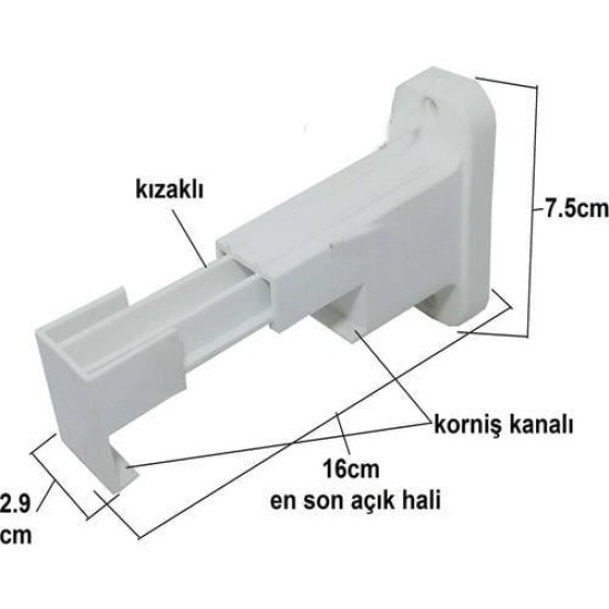 Korniş L Ayak Korniş L Ayak