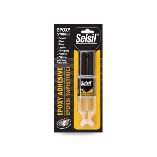 Selsil Epoksi Yapıştırıcı Genel Kullanım 28 Gr Selsil Epoksi Yapıştırıcı Genel Kullanım 28 Gr