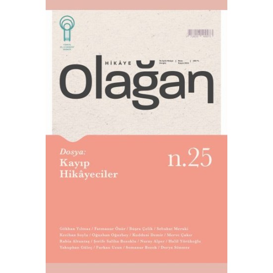Olağan Hikaye (25. Sayı) Olağan Hikaye (25. Sayı)