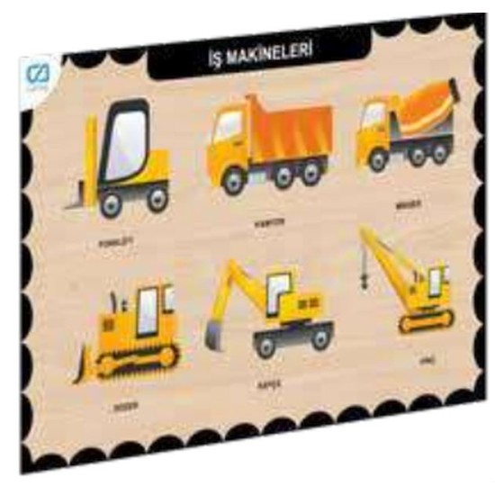 Ahşap İş Makineleri Eğitici Set Ahşap İş Makineleri Eğitici Set