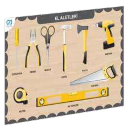 Ahşap El Aletleri Eğitici Set Ahşap El Aletleri Eğitici Set