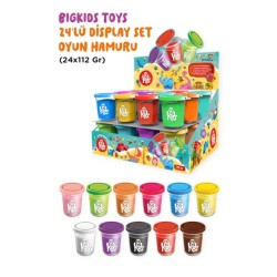 Bigkids Toys / 24’Lü Display Kutu Oyun Hamuru (24X112 Gr)