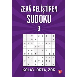 Zeka Geliştiren Sudoku 3 - Kolay - Orta - Zor