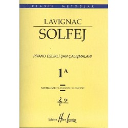 Lavignac 1A -  Piyano Eşlikli Şan Çalışmaları