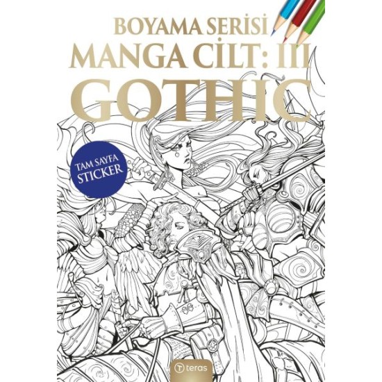 Manga Boyama Cilt III: Gothic Manga Boyama Cilt III: Gothic