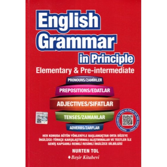 English Grammar İn Principle İngilizce Dilbilgisi - Elementary & Pre Intermediate English Grammar İn Principle İngilizce Dilbilgisi - Elementary & Pre Intermediate