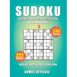 Sudoku Dünyanın En  Bulmacası 3