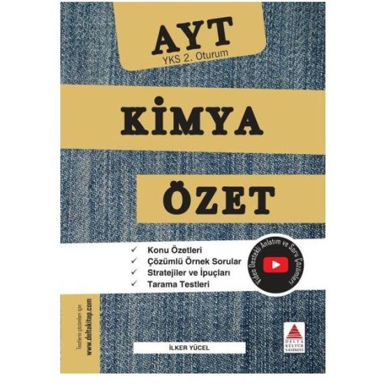Delta Kültür YKS 2. Oturum Kimya Özet Delta Kültür YKS 2. Oturum Kimya Özet