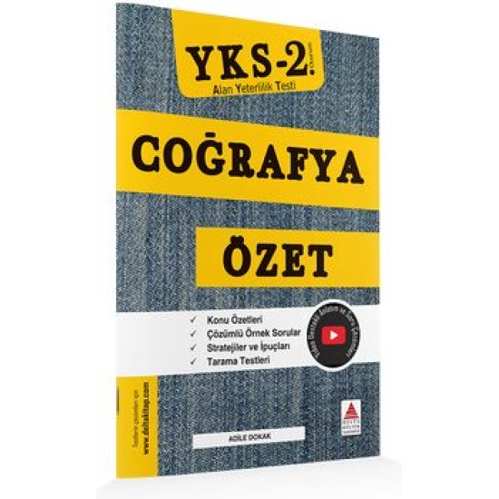 Delta Kültür YKS 2. Oturum Coğrafya Özet Delta Kültür YKS 2. Oturum Coğrafya Özet