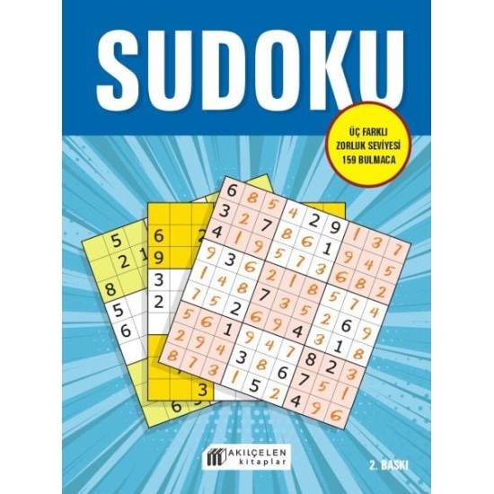 Sudoku – Üç Farklı Zorluk Seviyesi 147 Bulmaca Sudoku – Üç Farklı Zorluk Seviyesi 147 Bulmaca