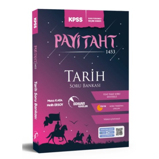 Doktrin Yayınları KPSS Payitaht 1453 Tarih Soru Bankası (Video Çözümlü) Doktrin Yayınları KPSS Payitaht 1453 Tarih Soru Bankası (Video Çözümlü)