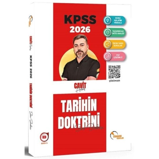 Doktrin 2026 KPSS Tarihin Doktrini Soru Bankası Çözümlü Doktrin 2026 KPSS Tarihin Doktrini Soru Bankası Çözümlü