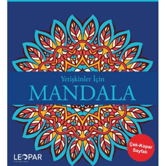 Yetişkinler İçin Mandala - Lacivert Yetişkinler İçin Mandala - Lacivert
