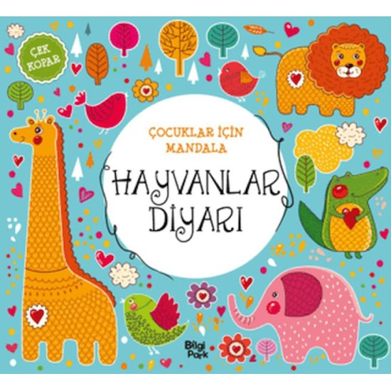 Çocuklar İçin Mandala - Hayvanlar Diyarı Çocuklar İçin Mandala - Hayvanlar Diyarı