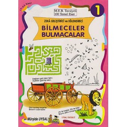 Zeka Geliştirici ve Eğlendirici Bilmeceler Bulmacalar (10  Takım)
