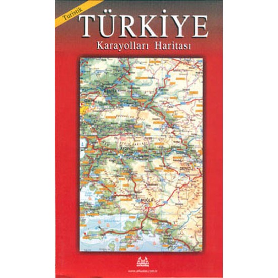 Turistik Türkiye Karayolları Haritası Turistik Türkiye Karayolları Haritası