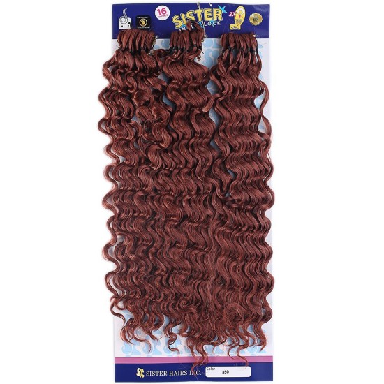 Afro Dalgası Saç / Kızıl Bakır 350 Afro Dalgası Saç / Kızıl Bakır 350