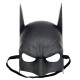 Siyah Renk Çocuk Boy Arkadan Lastikli Batman Maskesi A Kalite 20x14 cm Siyah Renk Çocuk Boy Arkadan Lastikli Batman Maskesi A Kalite 20x14 cm