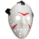 Beyaz Renk Kırmızı Çizgili Tam Yüz Hokey Jason Maskesi Hannibal Maskesi Beyaz Renk Kırmızı Çizgili Tam Yüz Hokey Jason Maskesi Hannibal Maskesi