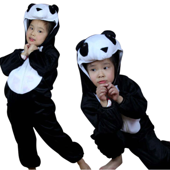 Çocuk Panda Kostümü 2-3 Yaş 80 cm Çocuk Panda Kostümü 2-3 Yaş 80 cm