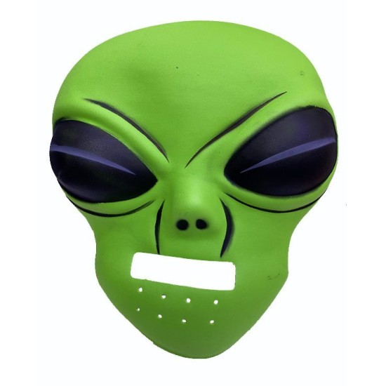 Ghoulish Productions Green Alien Mask 45x30 cm ( UZAYLI ) Ghoulish Productions Green Alien Mask 45x30 cm ( UZAYLI )