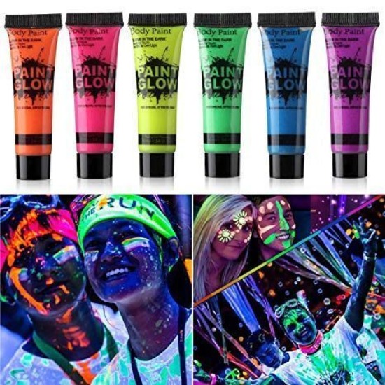 Glow SBoya Fosforlu Krem Boya 12 Adet Glow SBoya Fosforlu Krem Boya 12 Adet