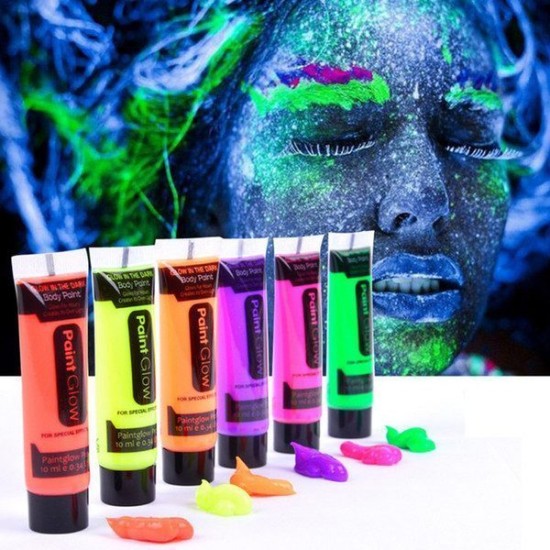 Glow SBoya Fosforlu Krem Boya 12 Adet Glow SBoya Fosforlu Krem Boya 12 Adet