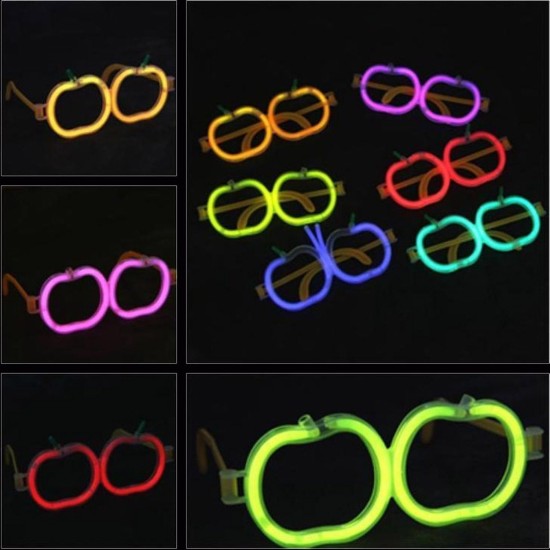 Glow Elma Gözlük - Glow Partisi Gözlüğü - Glow Gözlük 12 Adet Glow Elma Gözlük - Glow Partisi Gözlüğü - Glow Gözlük 12 Adet